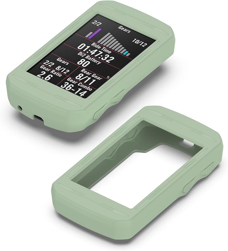 Bryton Rider 750 Bike Computer Silicone Protective Case Glacial Lake Green - Image 2